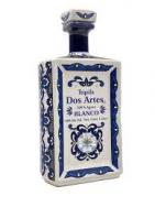 Dos Artes - Blanco Tequila HAND PAINTED BOTTLE (1000)