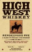 High West - Rendezvous Rye 0 (750)
